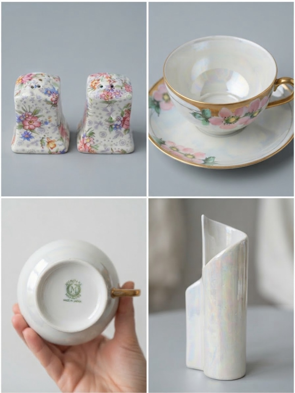 Vintage Porcelain | Royal Doulton Love Letter, Noritake Teacup, Royal Winton